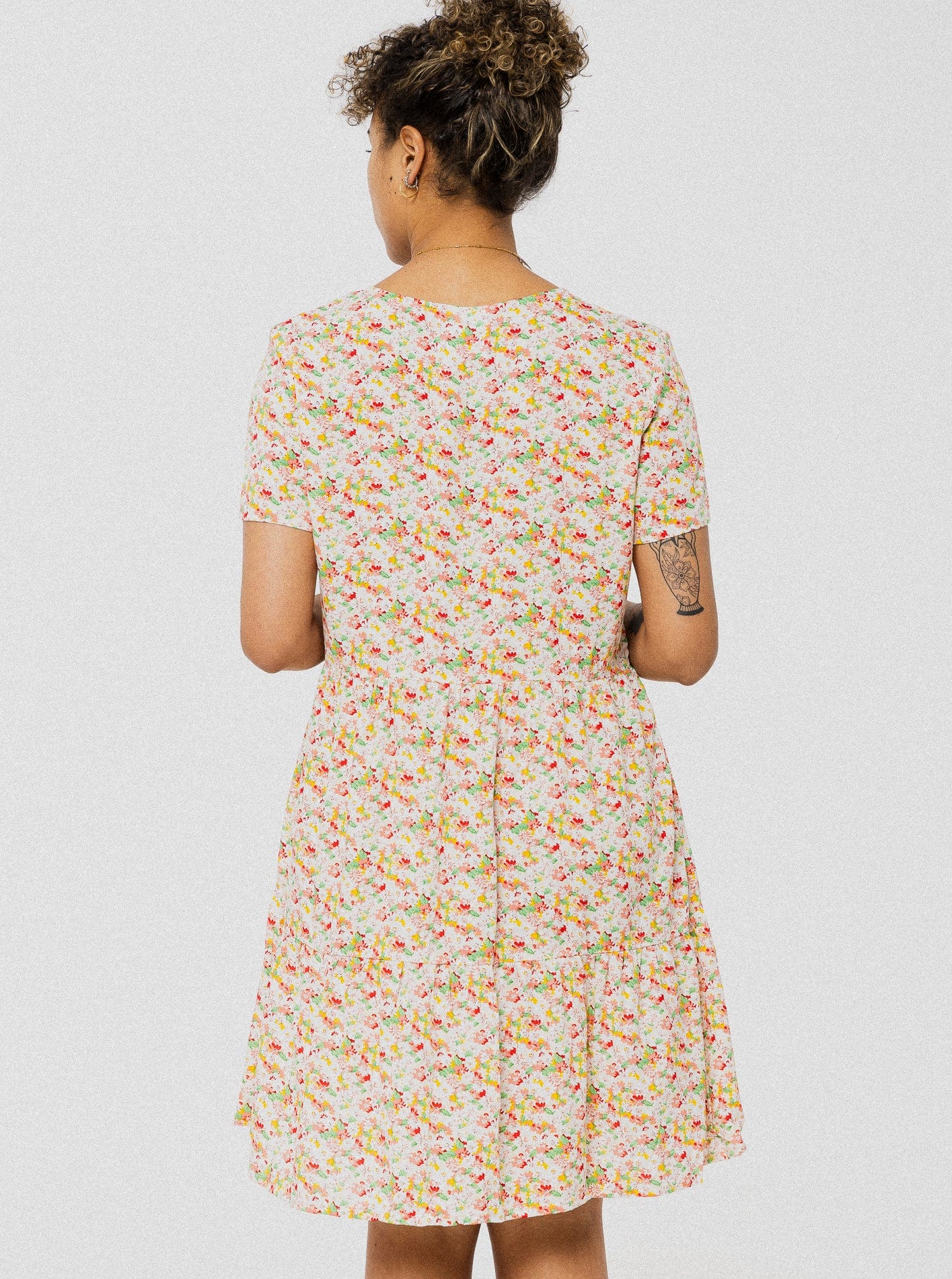 Robe Olivia  -  Fleur jaune