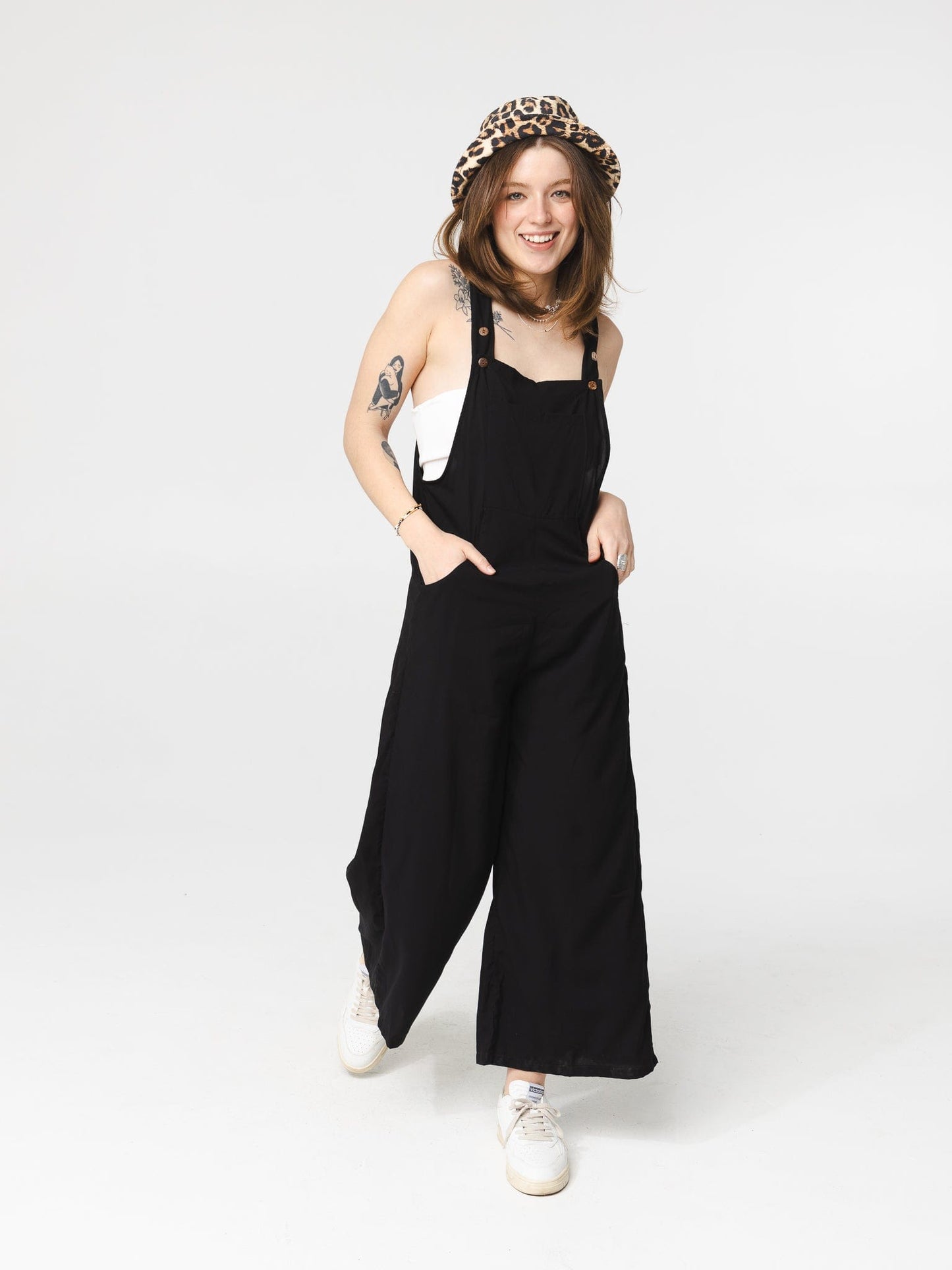 One piece Anna - Navy Flowers