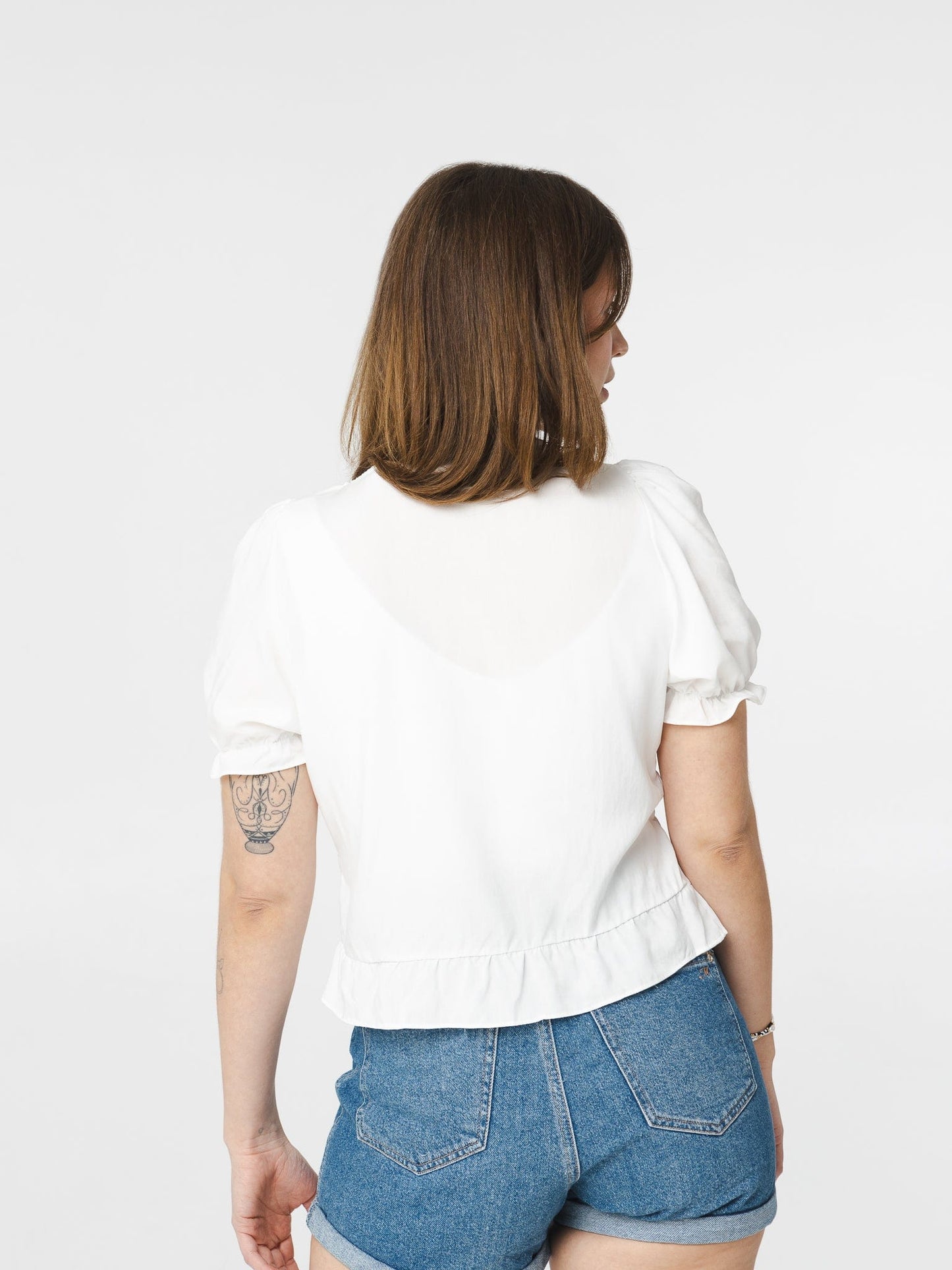 Anne Blouse- White