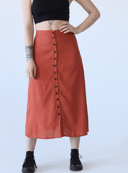 Puri Skirt - Orange