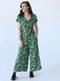 ANANAS BANANAS One piece Anna - Fleurs Vert
