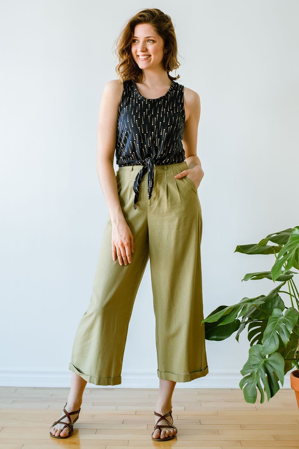 Navy Kigali Camisole 