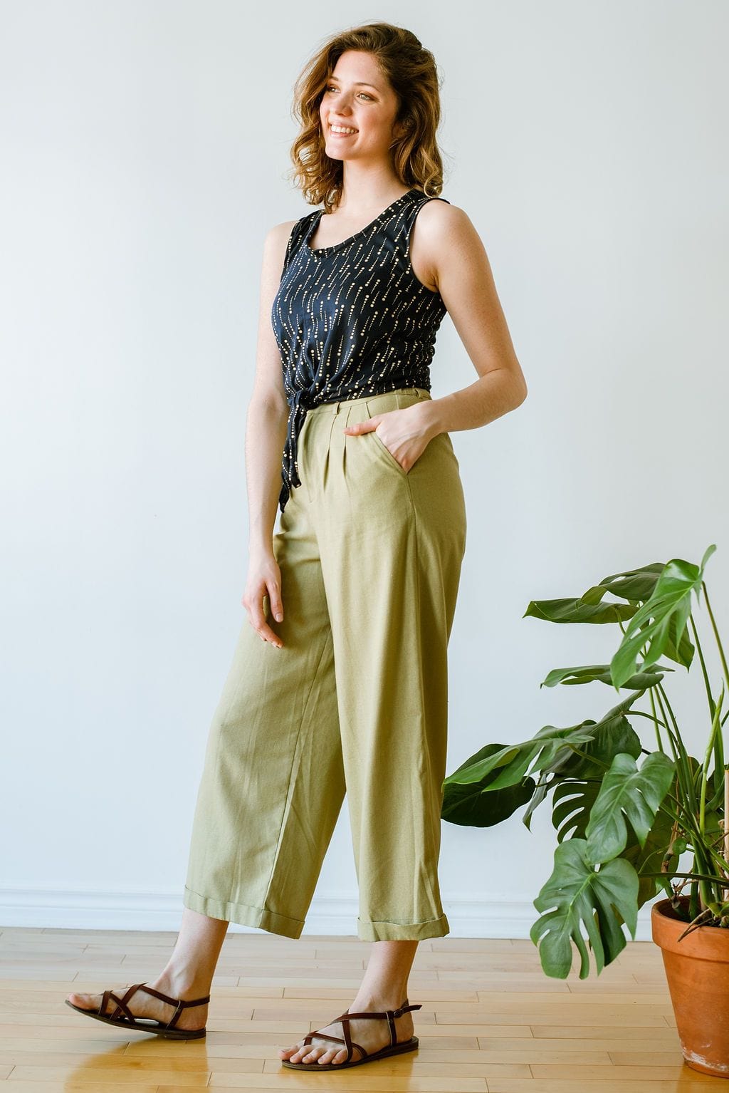 Navy Kigali Camisole 