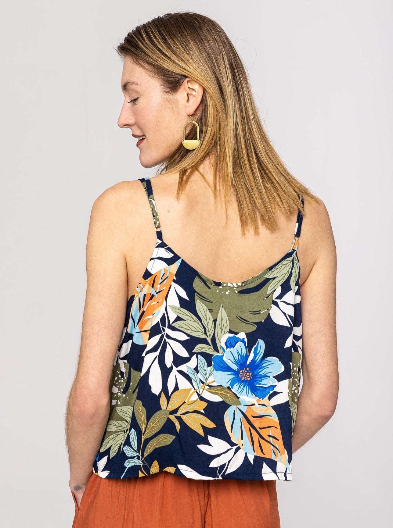 ANANAS BANANAS Camisole Chennai - Imprimé bleu
