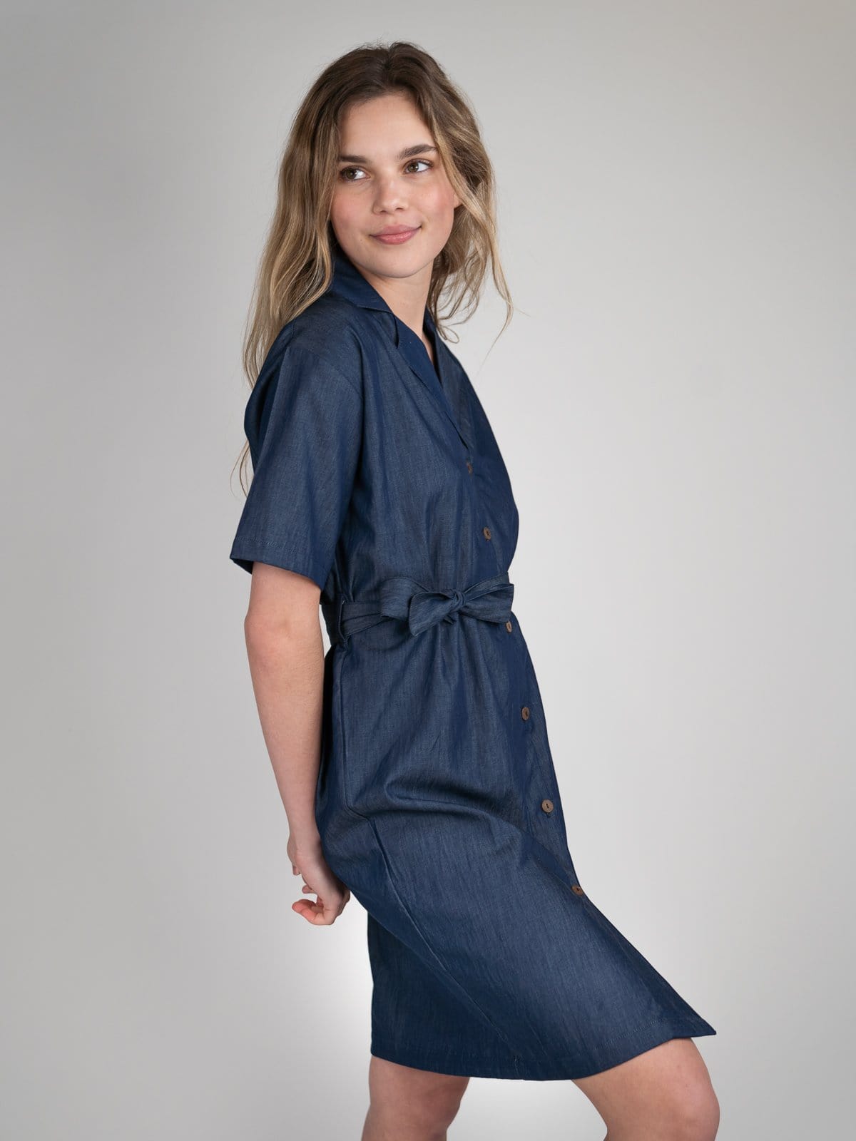 Sikar Dress - Denim