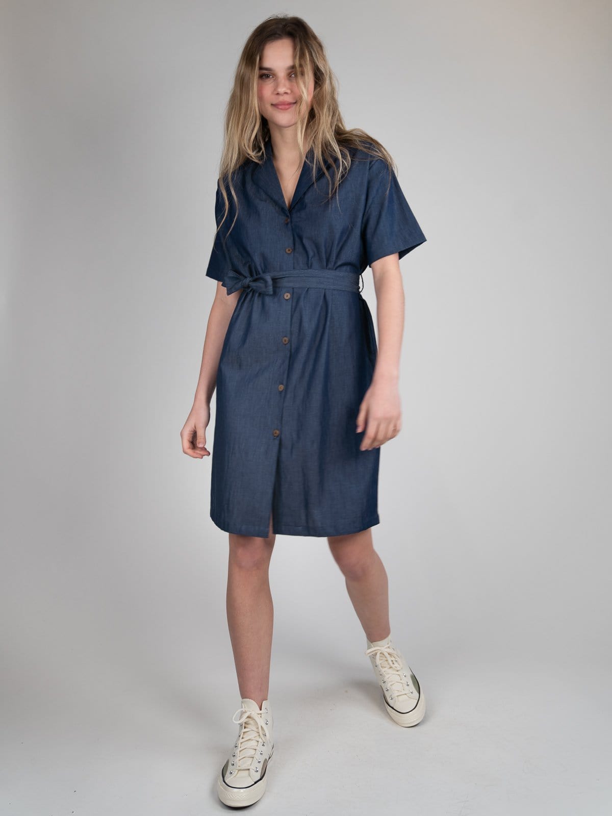 Sikar Dress - Denim