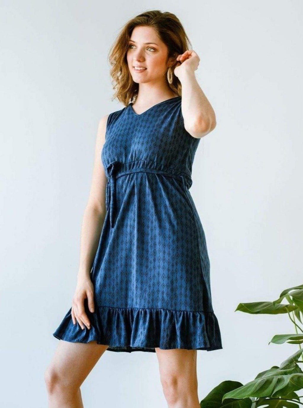 ANANAS BANANAS Robe Accra bleu